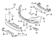 Diagram for Mazda 3 Bumper Cover - BANE-50-031A-9U