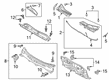 Diagram for Mazda 3 Grille - BFWM-50-7S0