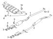 Diagram for Mazda Exhaust Pipe - PYL7-40-100B