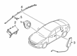 Diagram for Mazda Airbag - GBEF-57-K50