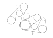 Diagram for Mazda Millenia Drive Belt - KJ02-18-381B-9U