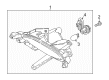Diagram for Mazda MX-5 Miata Daytime Running Lights - NA6W-51-070E