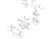 Diagram for Mazda CX-9 Fan Shroud - CY03-15-210C