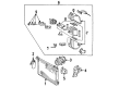 Diagram for Mazda 929 A/C Hose - HF90-61-461C