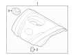 Diagram for Mazda CX-50 Engine Cover - PXNS-10-2F0