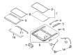 Diagram for Mazda Convertible Top Motor - TD12-69-870