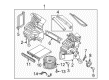 Diagram for Mazda Blend Door Actuator - KD45-61-B60