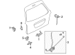 Diagram for Mazda MPV Door Latch Assembly - LC70-62-310G