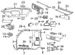 Diagram for Mazda Interior Light Bulb - EC05-51-331A
