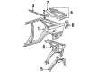 Diagram for Mazda 626 Fuel Door - G21142410A