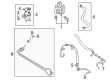 Diagram for Mazda Tribute Power Steering Pump - EF91-32-600R-0D