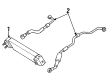 Diagram for Mazda RX-7 Transmission Oil Cooler Hose - N326-14-710B