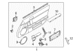 Diagram for Mazda Door Seal - NE51-59-821