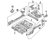 Diagram for Mazda Protege Floor Pan - BC5A-53-730