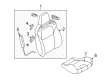Diagram for Mazda RX-8 Seat Cushion - FF22-88-110-02
