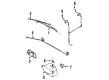 Diagram for Mazda B2600 Windshield Washer Nozzle - UB39-67-510