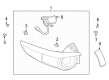 Diagram for Mazda CX-30 Tail Light - DGH9-51-160B