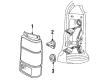 Diagram for Mazda Navajo Back Up Light - ZZL0-51-160A