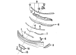 Diagram for Mazda 929 Bumper Cover - HG30-50-030