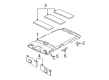 Diagram for Mazda Tribute Sun Visor - EF91-69-270-38