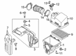 Diagram for Mazda Air Duct - PY01-13-200A