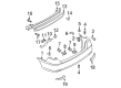 Diagram for Mazda 6 Bumper Cover - GPYA-50-221-BB