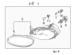 Diagram for Mazda Headlight Cover - NC10-51-0K0E