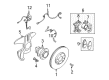 Diagram for Mazda RX-8 ABS Sensor - F189-43-70X