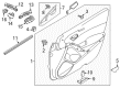 Diagram for Mazda Power Window Switch - GJR9-66-350B