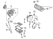 Diagram for Mazda Dipstick - AJF1-10-450
