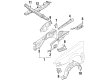 Diagram for Mazda 626 Wheelhouse - G21156140B