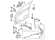 Diagram for Mazda Front Door Striker - BC1D58361B