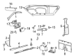 Diagram for Mazda B4000 Sun Visor - 1FAB-69-210