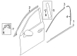 Diagram for Mazda CX-9 Door Moldings - TK49-69-15YB