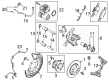 Diagram for Mazda Brake Pads - BDYS-26-43ZB