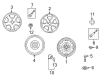 Diagram for Mazda Miata Emblem - G14H-37-192