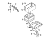Diagram for Mazda 6 Battery Tray - GK2A-56-041D