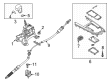 Diagram for Mazda Shift Cable - BDTV-46-500D