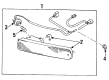 Diagram for Mazda Protege Light Socket - BC1M-51-364