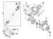 Diagram for Mazda Steering Shaft - BAKM-32-AB0A