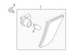 Diagram for Mazda MX-5 Miata Side Marker Light - NP06-51-5E0
