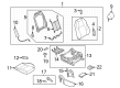 Diagram for Mazda MX-30 EV Seat Switch Panel - BDGG-88-1G3-02