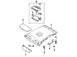 Diagram for Mazda Protege Dome Light - B01B-51-310F-06