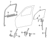 Diagram for Mazda B2300 Window Crank Handle - ZZM0-58-370