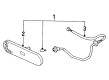 Diagram for Mazda 626 Light Socket - GA2A-51-5H2A