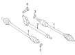 Diagram for Mazda 3 Axle Shaft - GG26-25-700E