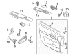Diagram for Mazda Power Window Switch - GEA3-66-370