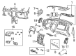 Diagram for Mazda Tribute Instrument Cluster - ZZCA-55-410-08