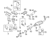 Diagram for Mazda Tribute Exhaust Pipe - ZZEA-20-50X