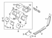 Diagram for Mazda MX-5 Miata Air Deflector - N248-68-3X0A-02